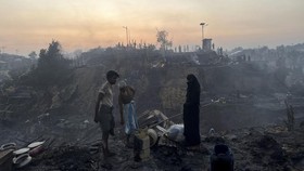 Kebakaran Kamp Rohingya di Bangladesh Disebut Sabotase Terencana