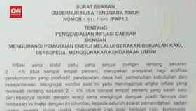 VIDEO: Gubernur NTT Buat Surat Edaran Warga Ke Tempat Kerja Jalan Kaki