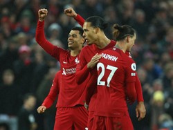 Tsunami Gol Lawan MU, Trio Liverpool Pecahkan Rekor Satu Abad