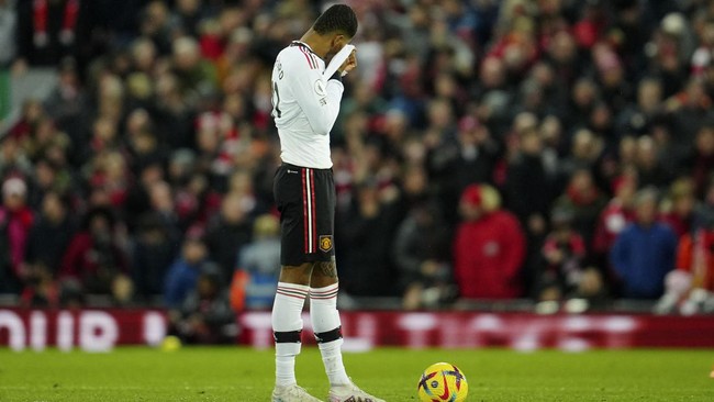 Marcus Rashford meyakini kekalahan telak dari Liverpool tidak sepatutnya membuat Manchester United goyah menjalani laga-laga berikutnya.