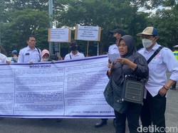 Pilu Emak-emak di Sumberejo Pabelan Semarang Ngadu Lahannya Diserobot