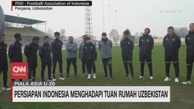 VIDEO: Persiapan Indonesia Menghadapi Tuan Rumah Uzbekistan
