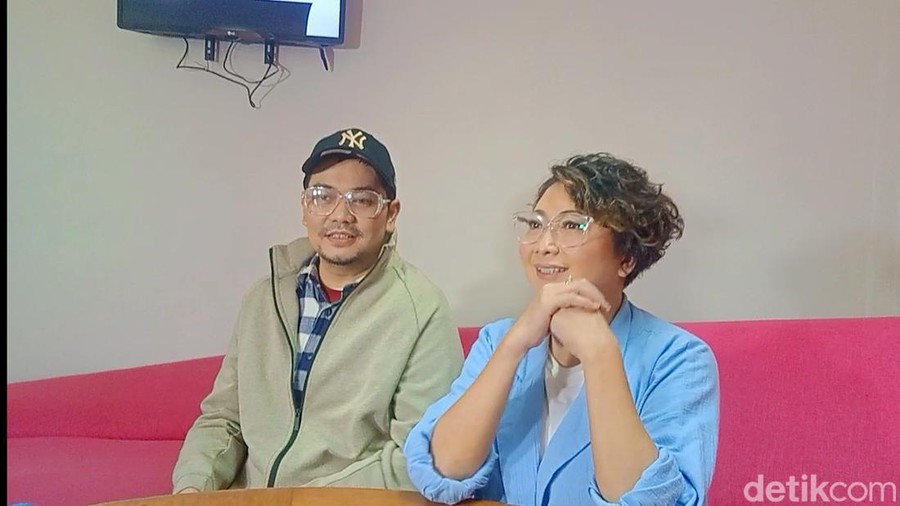 Indra Bekti dan Indy Barends saat ditemui di kawasan Jakarta Selatan.