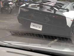 Lamborghini Pelat DOMOGATSKY Tak Ditilang, Ini Alasan Polisi