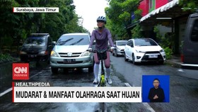 VIDEO: Mudarat & Manfaat Olahraga Saat Hujan