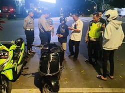 Melintas di Sekitar Istana Bogor, 30 Motor Brong Ditindak Polisi