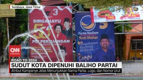 VIDEO: Sudut Kota Dipenuhi Baliho Partai