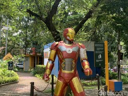 Melihat Suasana Terkini Taman Superhero di Bandung