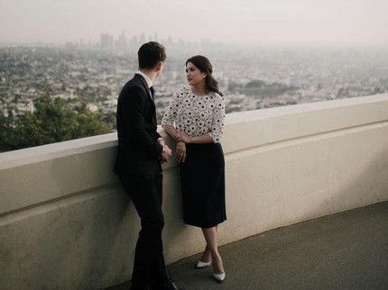 7 Potret Prewedding Valencia Tanoesoedibjo & Kevin Sanjaya, Bertema Old Hollywood Vibe