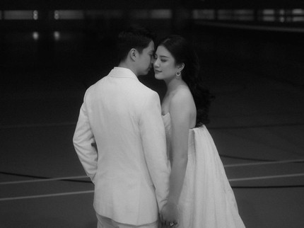 7 Potret Prewedding Valencia Tanoesoedibjo & Kevin Sanjaya, Bernuansa Hollywood Klasik