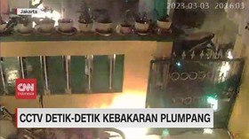 VIDEO: CCTV Detik-detik Kebakaran Plumpang