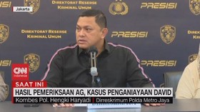 VIDEO: Hasil Pemeriksaan AG di Kasus Penganiayaan David Ozora