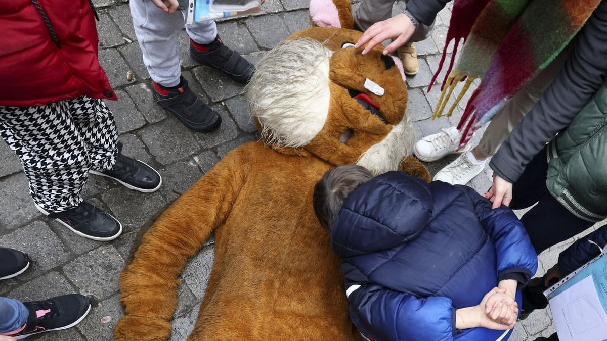 FOTO: Belajar soal Rumah Sakit di Klinik Teddy Bear Belgia