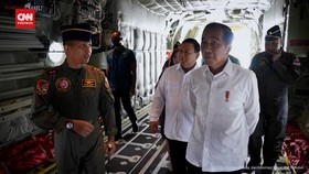 VIDEO: Jokowi Sebut Pesawat Super Hercules C-130J Sangat Canggih