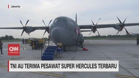 VIDEO: Wujud Pesawat Super Hercules Terbaru TNI AU