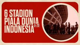 INFOGRAFIS: 6 Stadion Piala Dunia U-20 2023 di Indonesia