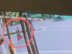Mengerikan, Kakek di Makassar Tewas Ditabrak Pemotor Ngebut Saat Menyeberang