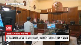 VIDEO: Ketua Panpel Arema FC, Divonis 1 Tahun 6 Bulan Penjara