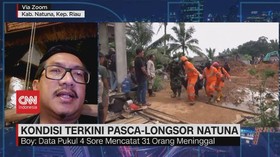 VIDEO: Kondisi Terkini Pasca Longsor Natuna