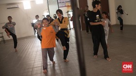 FOTO: Latihan Beladiri Bagi Anak Berkebutuhan Khusus