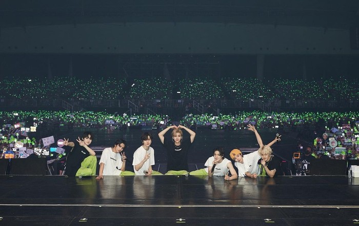 NCT Dream saat menggelar konser di Indonesia