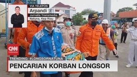 VIDEO: Pencarian Korban Longsor di Natuna: 33 Jenazah Telah Ditemukan