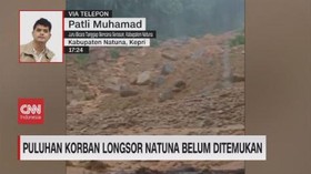 VIDEO: Puluhan Korban Longsor Natuna Belum Ditemukan