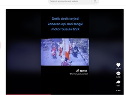 Pelajaran dari Tangki Motor Suzuki GSX Terbakar saat Isi Bensin