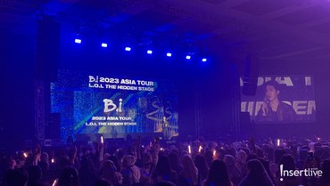 7 Momen Konser B.I di Jakarta, Blusukan, Tunggu Fans ke Toilet hingga Spill Lagu Baru