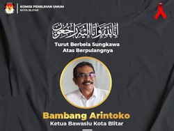 Kabar Duka, Ketua Bawaslu Kota Blitar Meninggal Dunia