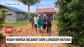 VIDEO: Kisah Warga Selamat dari Longsor Natuna