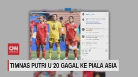 VIDEO: Timnas Putri U-20 Gagal ke Piala Asia