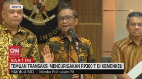 VIDEO: Mahfud: Temuan Transaksi Mencurigakan Berupa Pencucian Uang