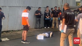 Saksi Penganiayaan David Histeris Kala Jalani Rekonstruksi