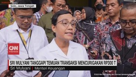 VIDEO: Sri Mulyani Tanggapi Temuan Transaksi Mencurigakan Rp.300 T