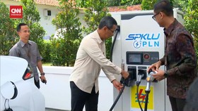 VIDEO: Peresmian SPKLU di Istana Kepresidenan Bogor