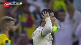 VIDEO: Highlights Ronaldo Tak Berkutik Saat Al Nassr Keok 0-1