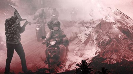 Geliat Dahsyat Merapi 
