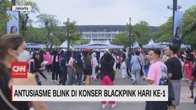 VIDEO: Antusiasme Blink di Konser Blackpink Hari Ke-1