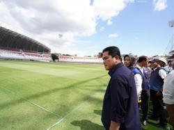 Tinjau Stadion Gelora Sriwijaya, Ini Catatan Erick Thohir