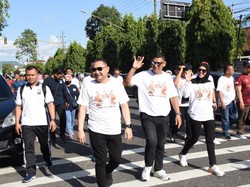 Wali Kota Kediri Buka Jalan Sehat PWI, Ini Harapannya untuk Pers