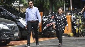 Haris Azhar-Fatiah Tiba di PN Jaktim, Jalani Sidang Terkait Luhut