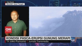 VIDEO: Kondisi Pasca-Erupsi Gunung Merapi