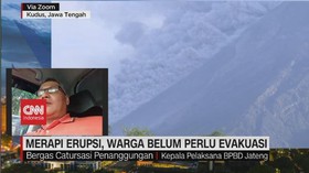 VIDEO: Merapi Erupsi, Warga Belum Perlu Evakuasi