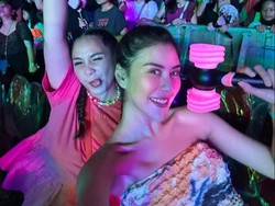 Penampilan ABG Nagita Slavina Nonton Konser BLACKPINK Jadi Sorotan