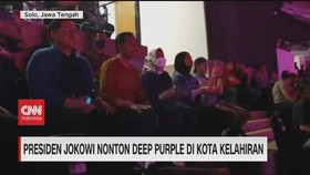 VIDEO: Presiden Jokowi Nonton Deep Purple di Kota Kelahiran