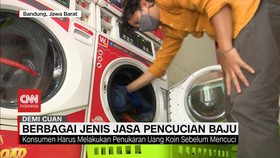 VIDEO: Berbagai Jenis Jasa Pencucian Baju