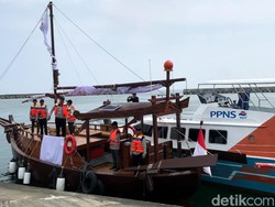 Dua Kapal Kayu Karya Siswa SMK dan Mahasiswa Diresmikan Kemendikbudristek