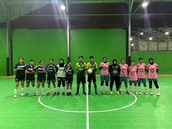 Milenial Pendukung Ganjar Gelar Mini Tournament Futsal Putri