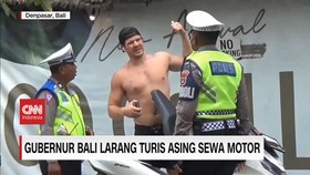 VIDEO: Gubernur Bali Larang Turis Asing Sewa Motor